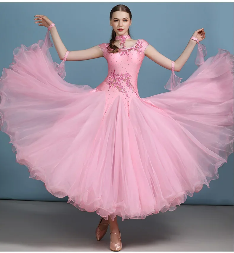 Ballroom Dance Competition Dress Dance Ballroom Waltz Dresses Standard Dance Dress Women Ballroom Dress