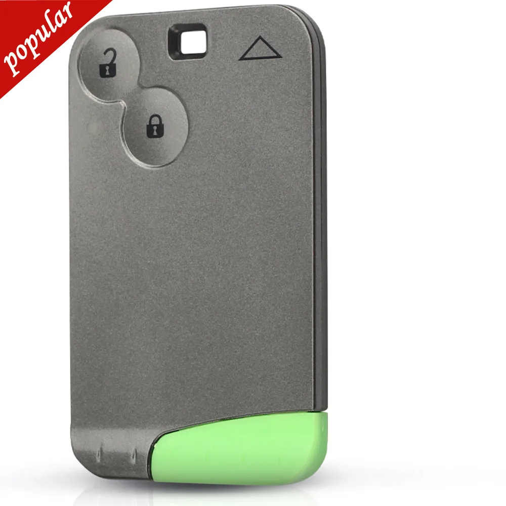2026 New Replacement 2 Button Remote Key Card Shell Case Smart Card Key Case For RENAULT Laguna