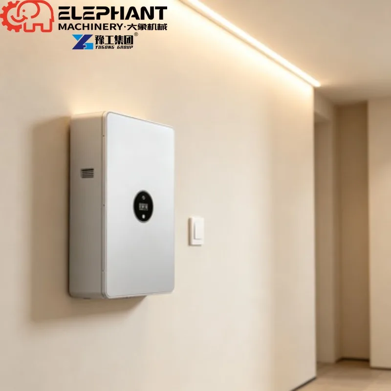 Power Wall LiFePO4 Battery 51.2V 300Ah 15kWh, Home Wall Mounted Solar Energy Storage Lithium Battery