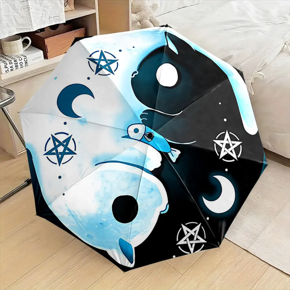 parapluie-portable-impermeable-resistant-au-soleil-et-a-la-pluie-avec-un-motif-mystique-representant-des-chats-yin-et-yang-la-lune-et-les-etoiles-ideal-pour-les-voyages-en-plein-air-et-les-sorties-a-la-plage