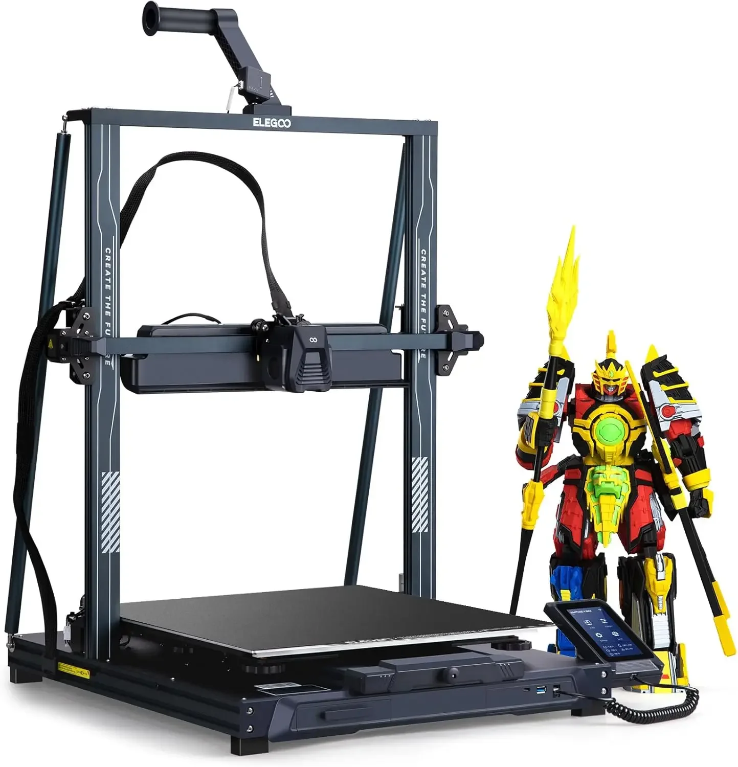 Neptune 4 Max 3D Printer, 500mm/s Fast Printing, Support 300°C Printing, Auto Leveling and Direct Drive Extruder, 420x420x480mm