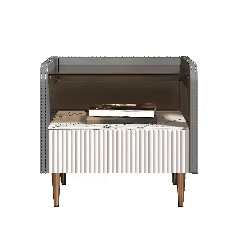 #New High-End Handcrafted Wooden Contemporary Bedside Table Storage Eco-Friendly Modern Appearance For Bedroom Living Room Hotel