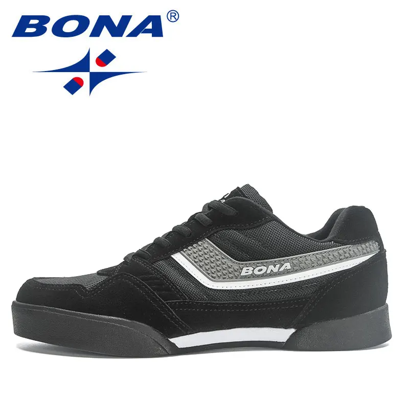 BONA 2023 New Designers Man Platform Casual Sneakers Classics Skateboarding Shoes Men High Quality Antiskid Walking Sport Shoes