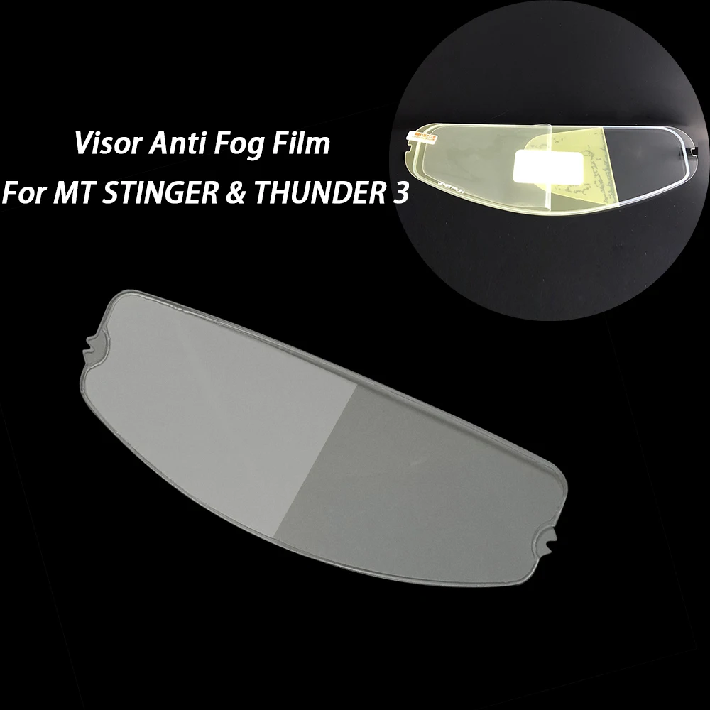 

Motorcycle Helmet Visor Film Anti Fog For MT STINGER & THUNDER 3 Helmet Lens Anti Fog Film