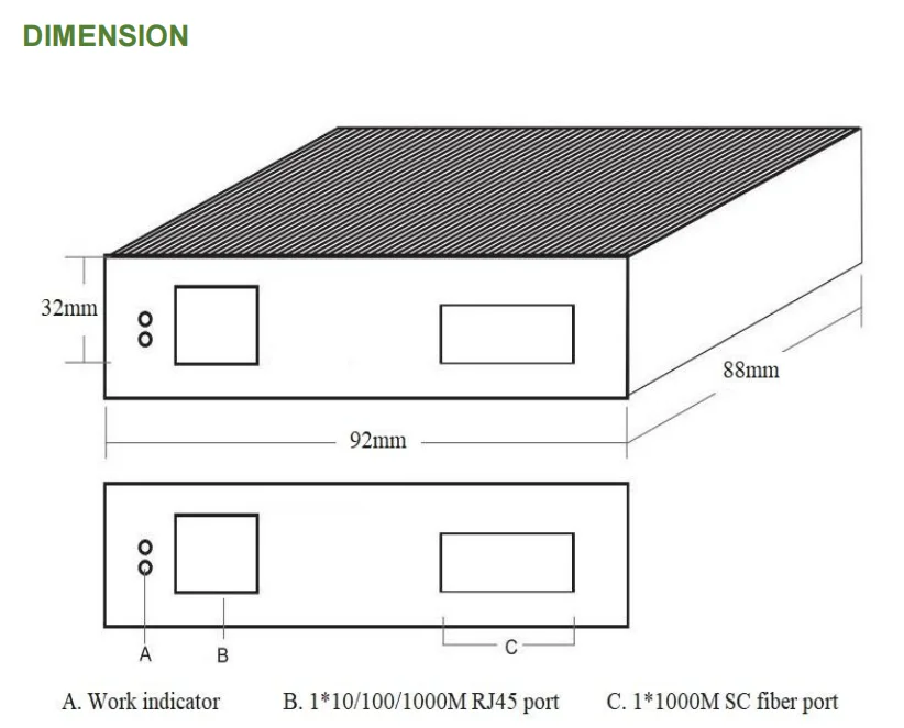 Best Industrial PoE Switch with QoS 3-Port 1Gbps Capacity IP40 for Non-stop Operation