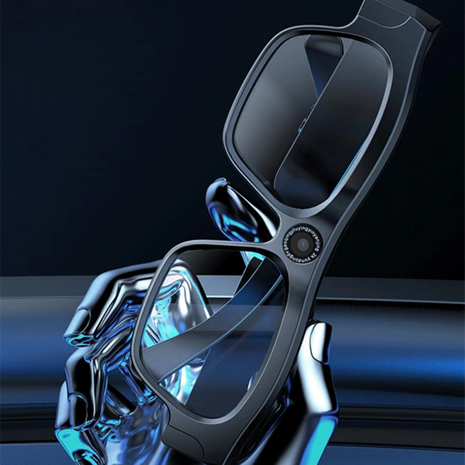 WiFi HD Video Recording Smart Glasses Men Women 4K Ultra Clear Camera DV Sunglasses Audio Music Calling Sport Bluetooth Eyeglass