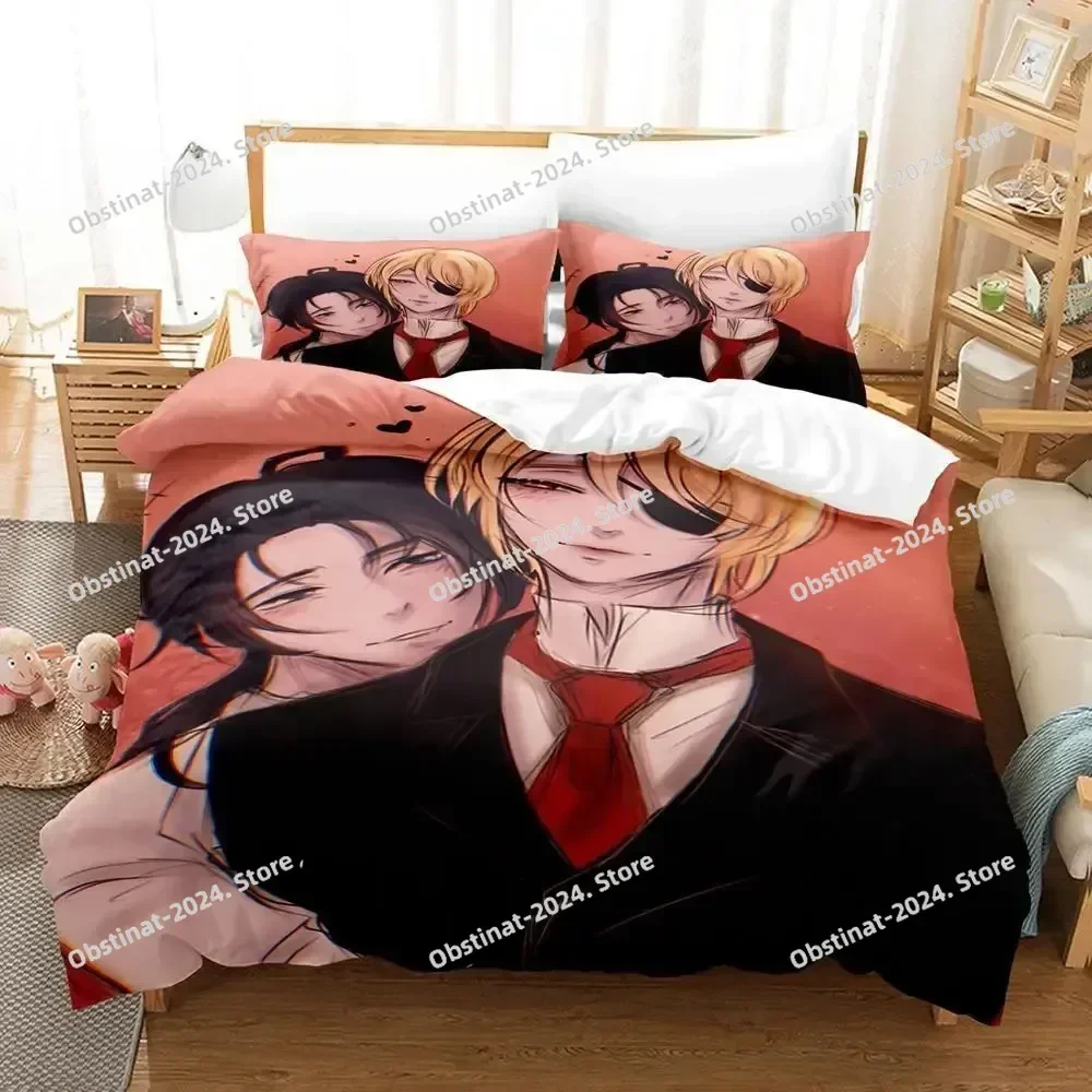 New 3d Print Anime Moriarty the Patriot Bedding Set Single Twin Full Queen King Size Bed Set Adult Kid Bedroom Duvet cover Sets