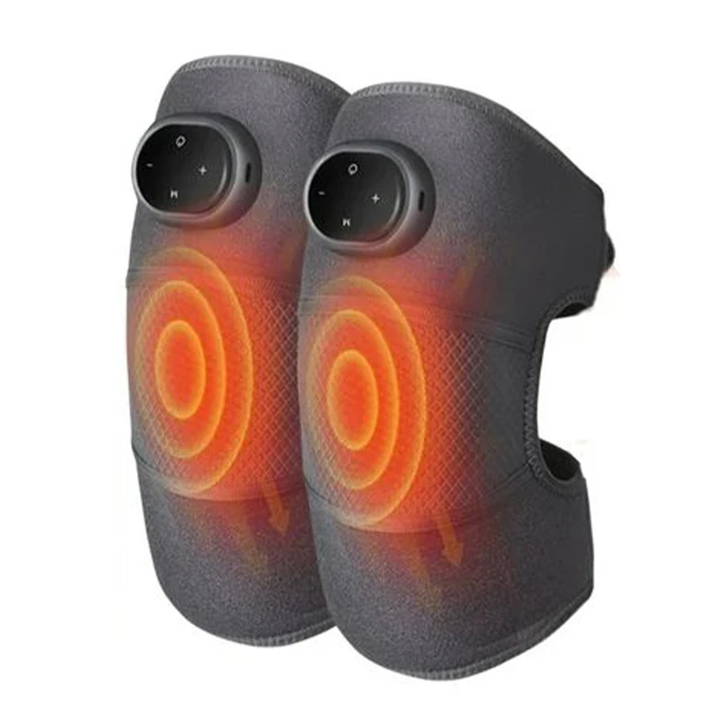 Heating Massage Knee Pads Electric Vibration Adjustable Universal Massage Protectors Knee Shoulder and Elbow Massages to Relax