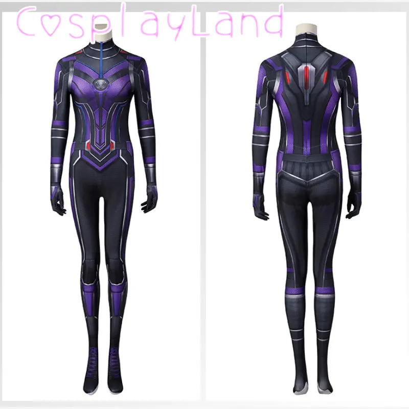 

Heroine Sexy Jumpsuit Ant And Wasp Cosplay Quantumania Cassie Lang Printing Battle Suit Carnival Halloween Costume