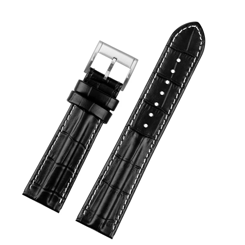 For Hamilton strap Kakaki field leather strap Jazzmaster strap H32705551 H32625555 H32705521 watch band 20mm 22mm watch chain 20