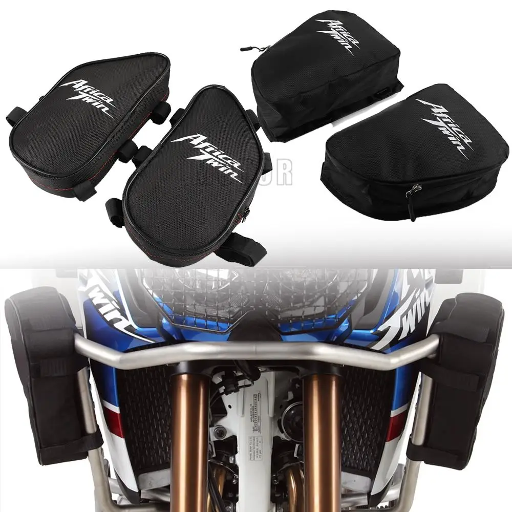 Frame Crash Bars Waterproof Bag for HONDA Africa Twin CRF 1100 1000 L CRF1100L CRF1000L Adventure ADV Sports Marselus frame bags