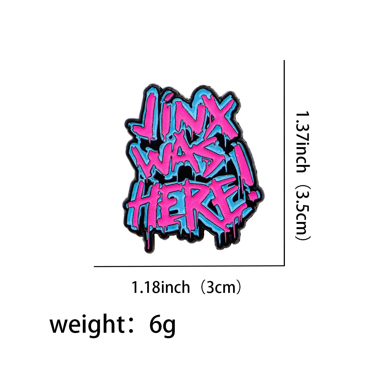 Anime Cool Game Girl Brooches for Clothing Enamel Pins Lapel Pins for Backpack Briefcase Badges Accessories Fashion Jewelry - Detail 1