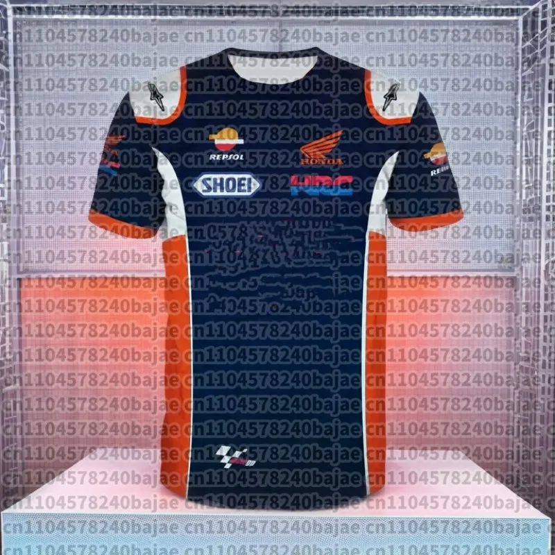 2026 New Motorcycle Racing Team Set Men's Oversized Breathable Quick Drying Sports Set Super Motocross T-Shirt Shorts