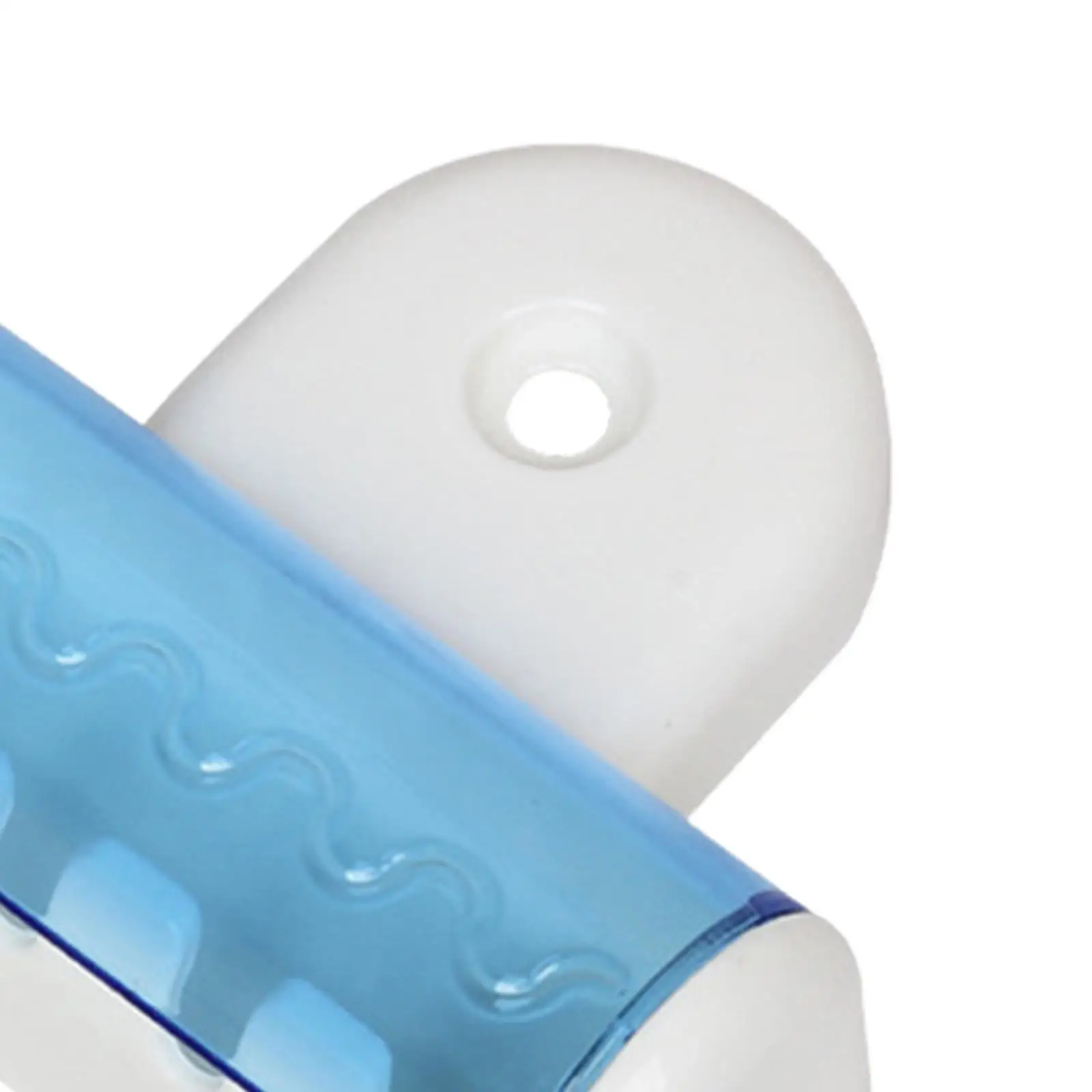 Wall Mount Toothbrush Holder with Cover for Bathroom Dormitory Changing Room