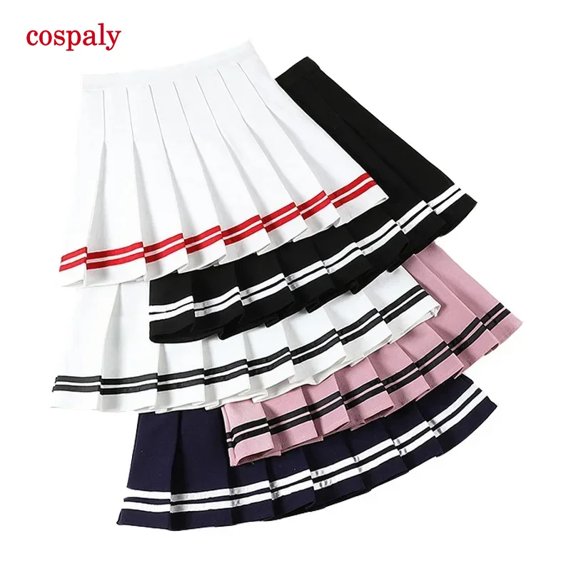 A Pleated Tennis Skirt Womens Athletic Golf Sport Outfits Workout Running Mini Korean Style Sexy Harajuku Skirt