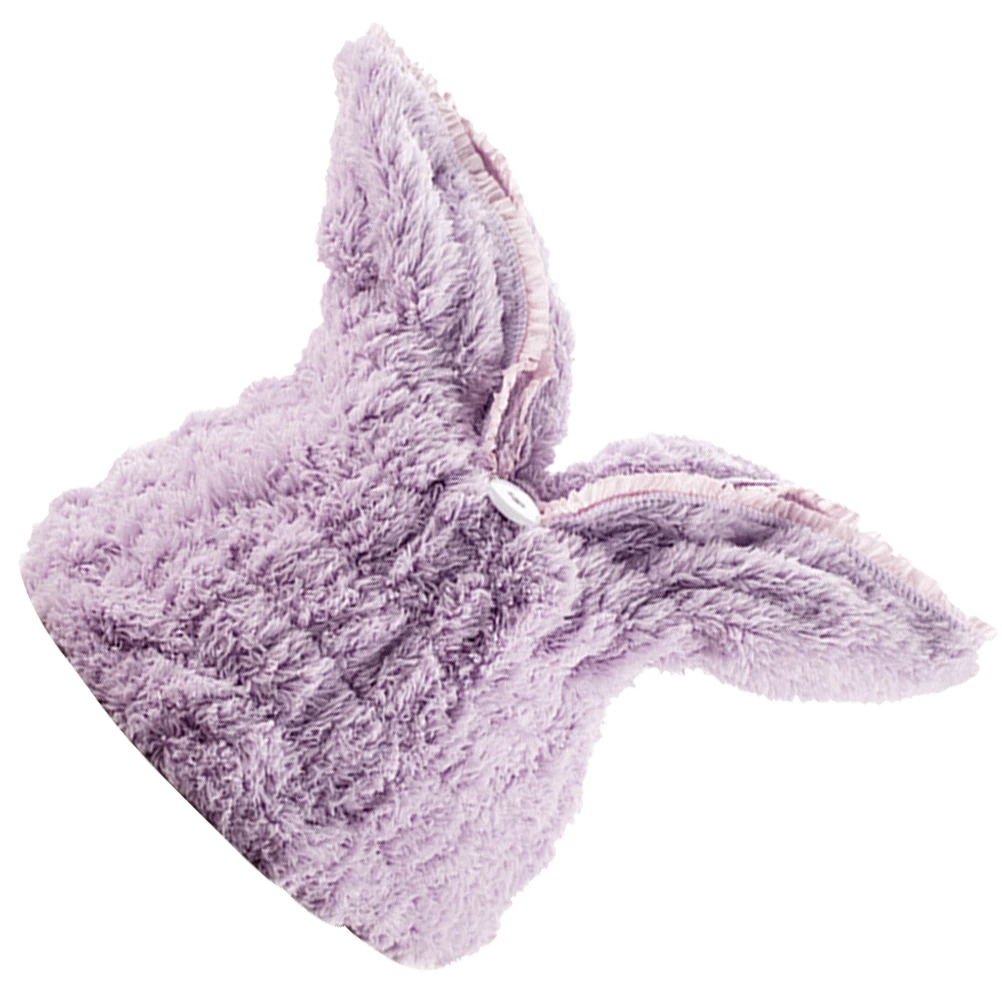 

Quick Drying Shower Cap Caps Bathroom Accessories Pink Quick-Dry Child for Kids