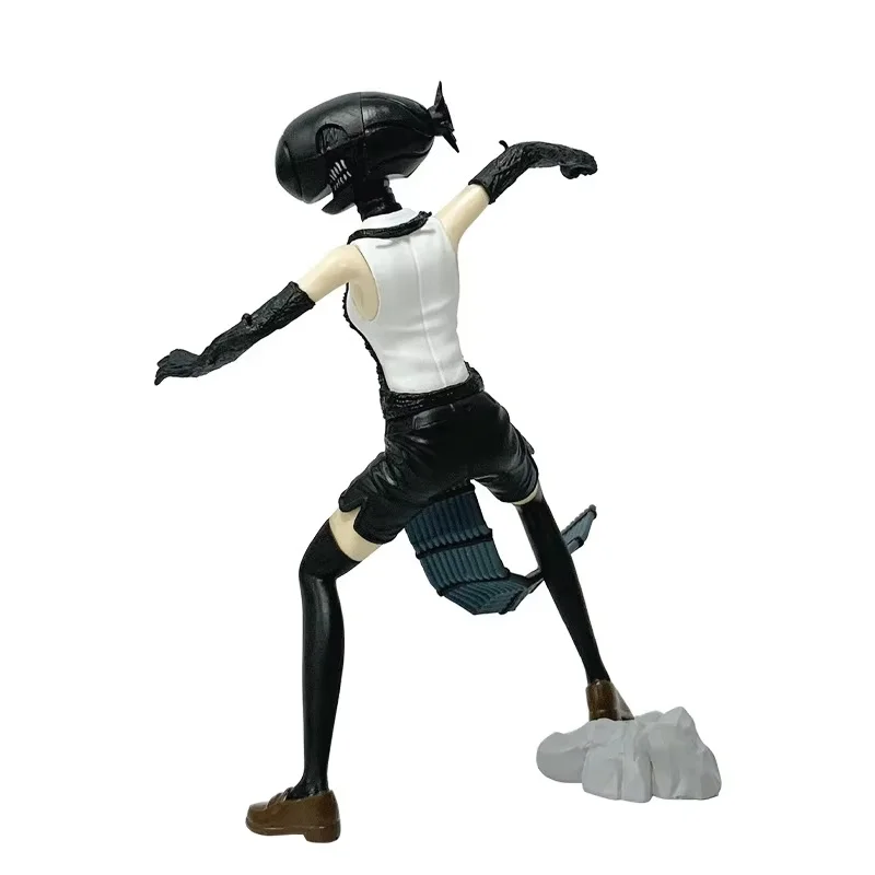 チェーンソーマンボムアニメキャラクター悪魔レーセアクションフィギュアデスクトップ装飾像装飾かわいいモデルグッズトレンディなおもちゃギフト