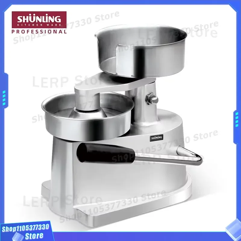 Manual Aluminum Burger Patty Maker Press Tool for Home Kitchen Meat Forming Machine Hamburger Shaper Device Easy Clean Home