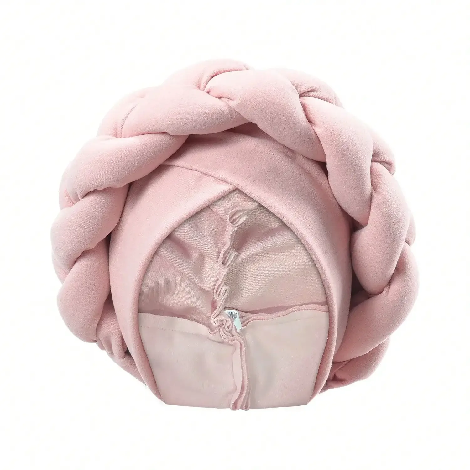 

2026 New Exaggerated Braids Turban Cap For Women African Wedding Party Headwear Hats Bonnets Headband Hat Hijab Cap
