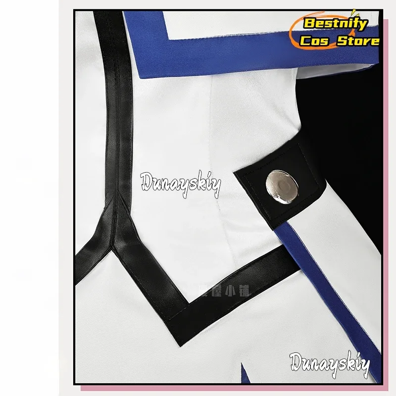 أزياء كوسبلاي أنيمي السحرية للفتيات الغنائية نانوها التأثيرية مجموعة بدلة البحارة القتالية مجموعة لعب الأدوار شعر مستعار الدعامة يناسب الهالوين النسائية Uni