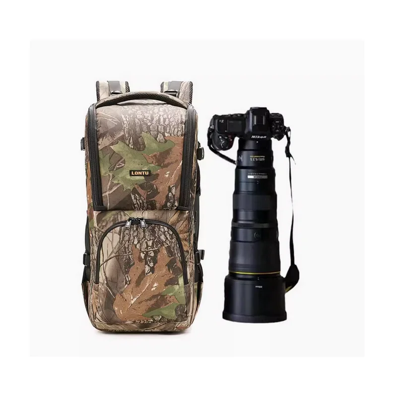 NEW WATERPROOF PROFESSIONAL CAMERA BAG LENS BAG FOR NIKON Z6 Z7 Z8 Z9 WITH 18 -600MM LENS Z600 F6.3 LT150-600
