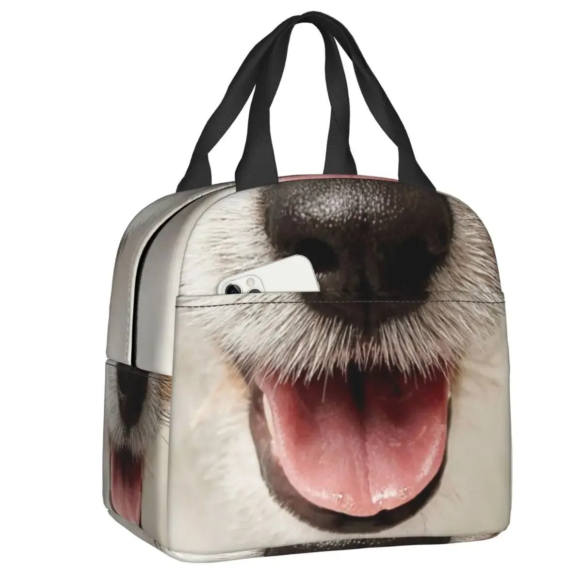 

Custom Jack Russell Terrier Lunch Bag Men Women Warm Cooler Insulated Lunch Boxes for Adult Office