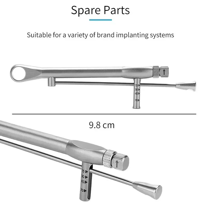Dentalss Universal Implants Torque Wrench Screwdriver Prosthetic Kit Ratchet Drivers Dentistry Implantss Repair Tools 10-70NCM image 4
