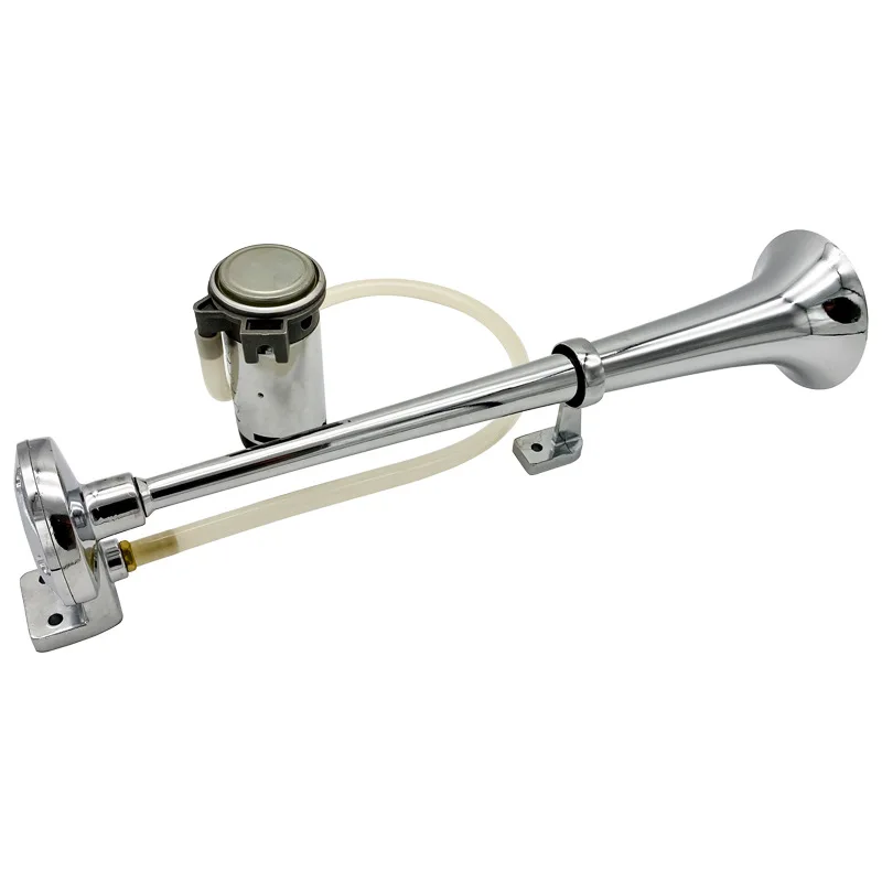 17 Inch Single Trumpet Air Horn 12V Electric Pump Air Horn For Car Truck Train Modification Wholesale view 5