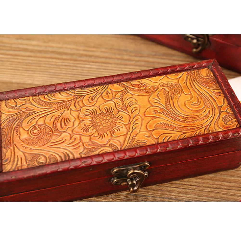 ヘアピンボックスヴィンテージ木製収納ボックスジュエリーキャンディー化粧品オーガナイザー頑丈な木製コンテナギフト包装ケース