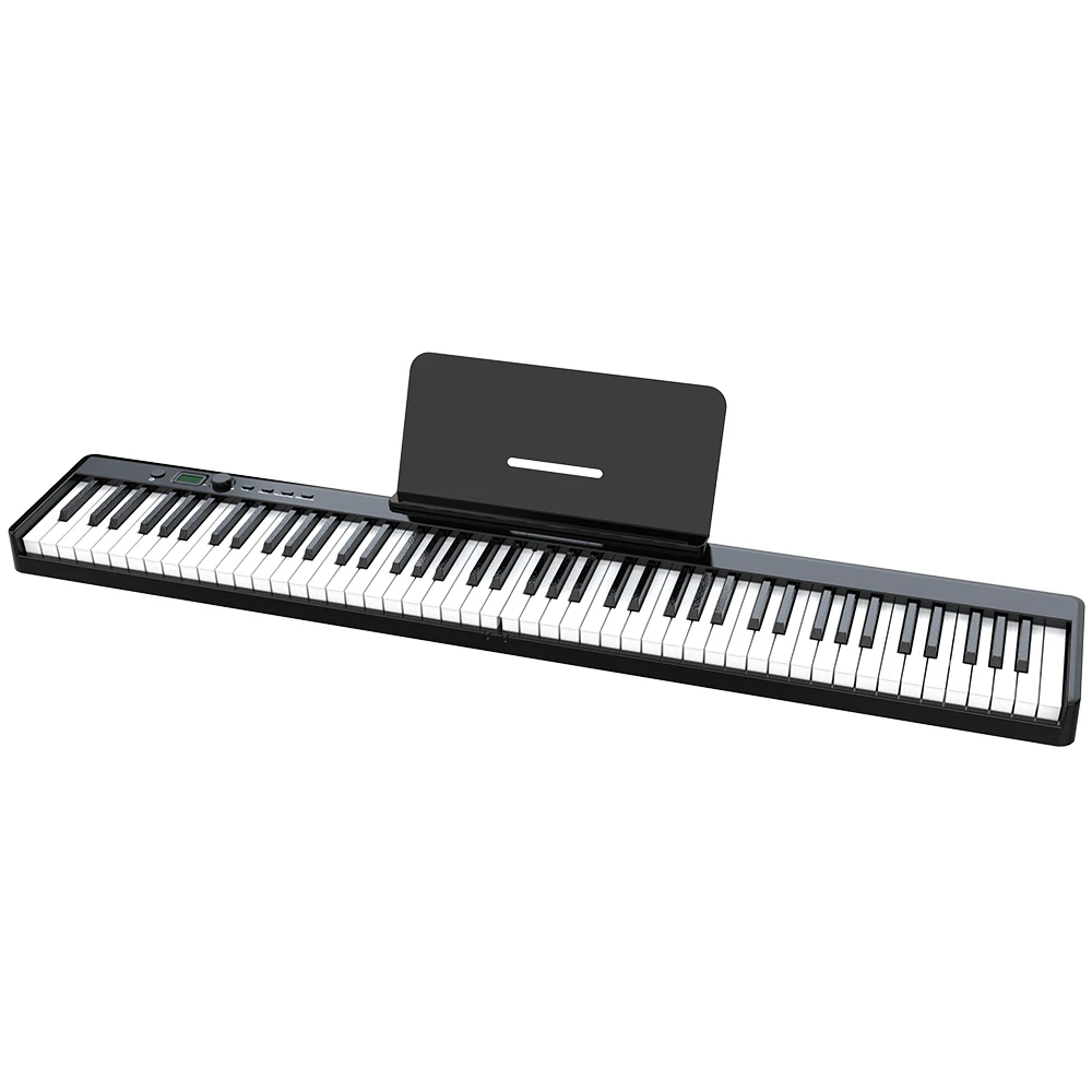 

Foldable Multifunctional 88 Keys Portable Electronic Keyboard Piano for Student Musical Instrument
