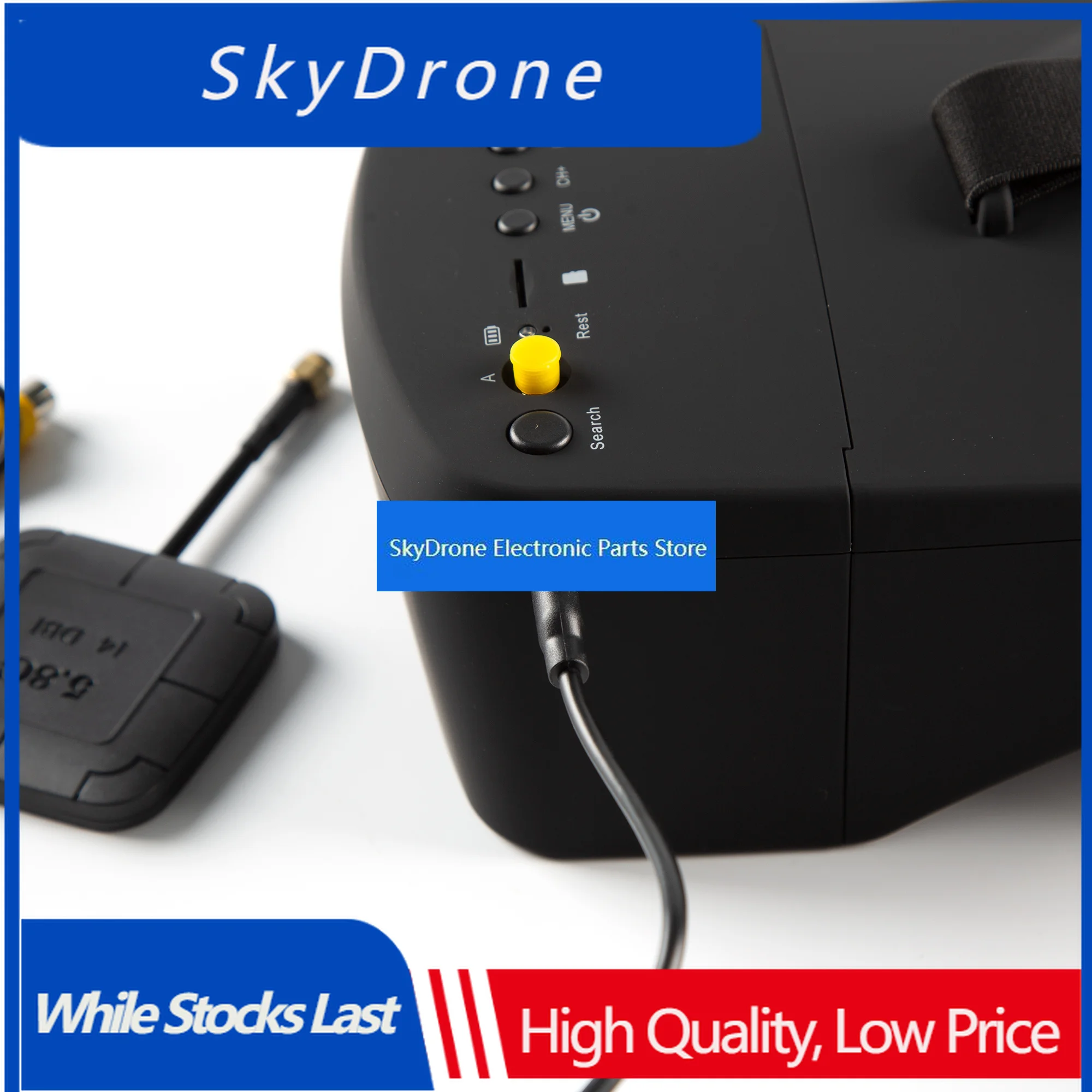 Fpv Goggles Headset - SkyDElEV800D 5 Inch 800*480 FPV-bril 5.8G