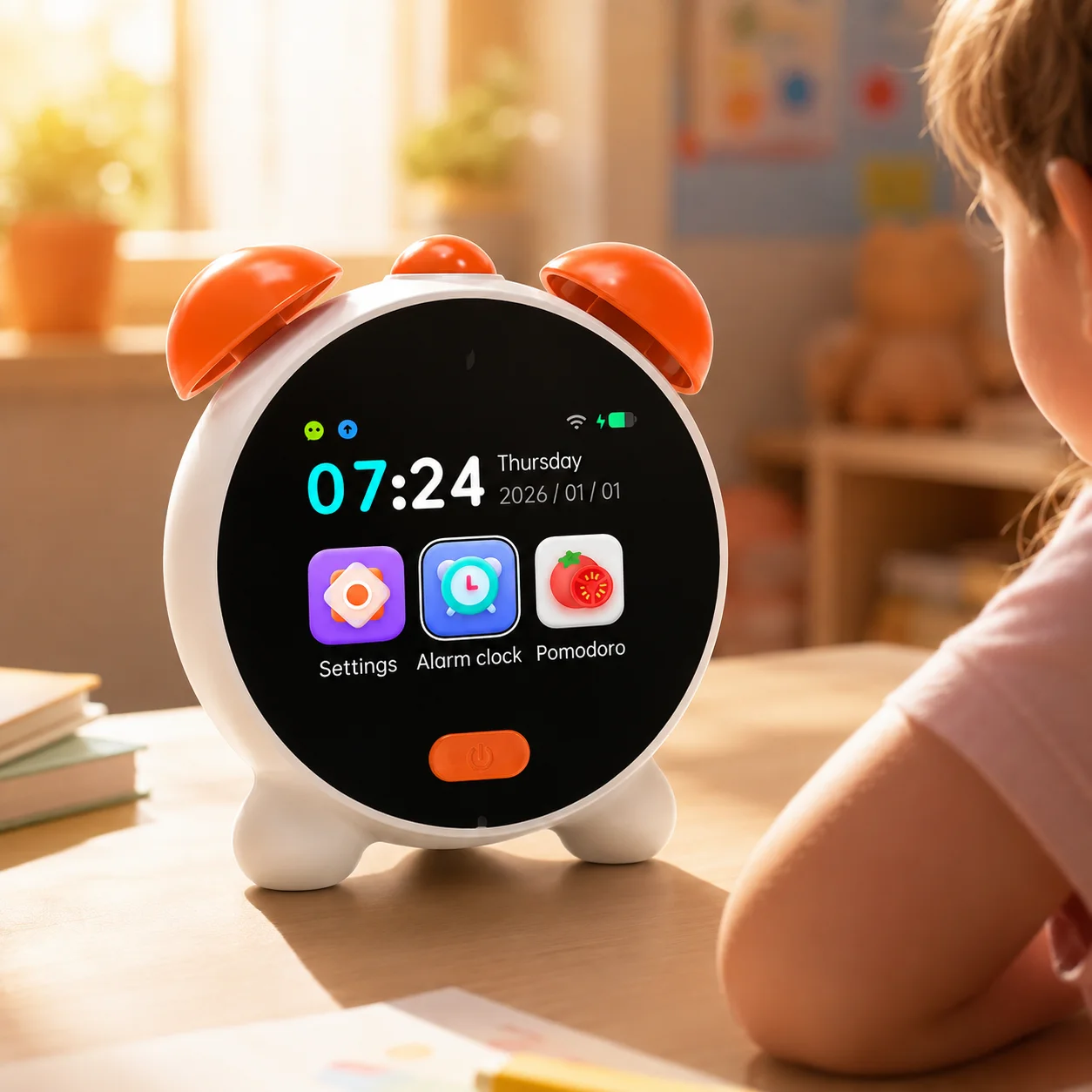 Sound Sleep Trainer Clock - Reloj Despertador Inteligente para Niños, Compañero