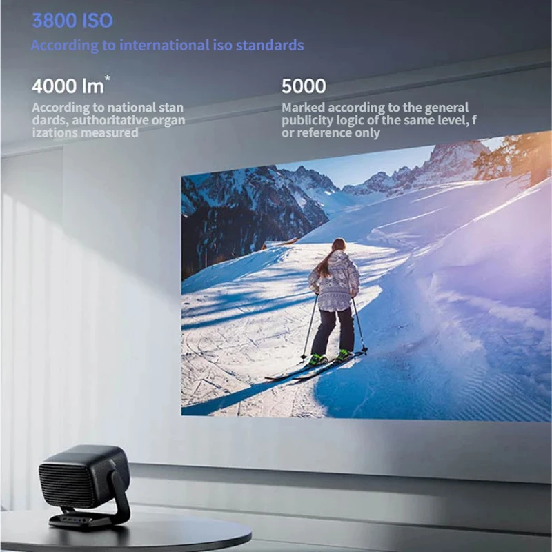 JMGO N3 Ultra 4K Triple Laser Projector 4000 CVIA Lumens 0.88-1.2 Zoom Dolby Vision HDR10 Gimbal Smart Home Cinema