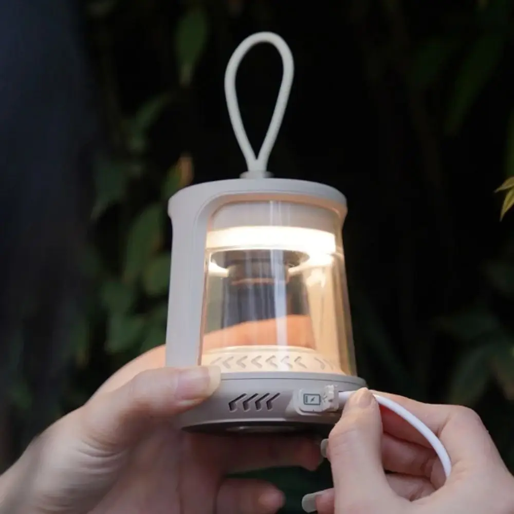 

Warm Light Camping Lantern Long Battery Life Ultra-Long Battery Camping Hanging Lamp Ambient Light Rechargeable Camping Light