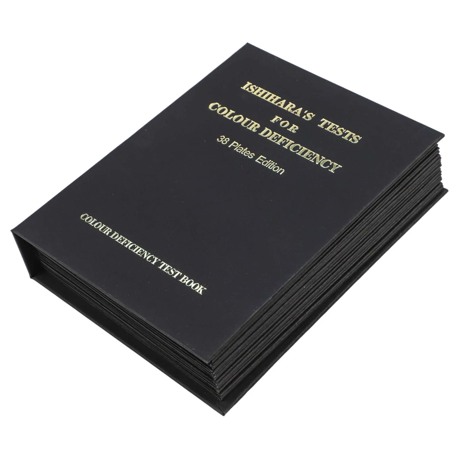 Книга оптометрии 19*14,8*4 см, оценка цветовой слепоты, инструмент для визуального восприятия, 38 тестовых пластинок в комплекте