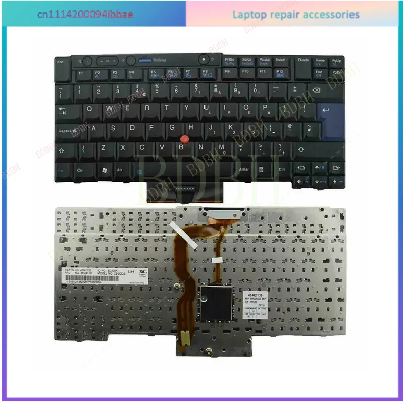 New QWERTY Layout Keyboard For Lenovo ThinkPad T410 T410i T410S T510 W510 X220 T420 T400s T420s