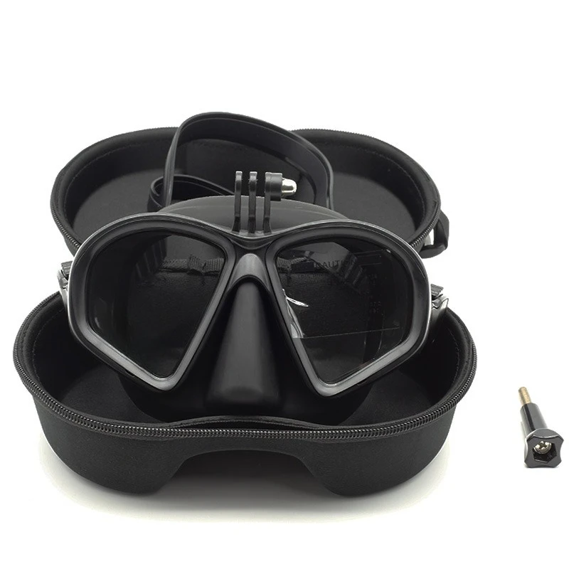 Professional Free Diving Mask Snorkel Gears for Men Women Low Volume Snorkeling Mask with Myopia Option