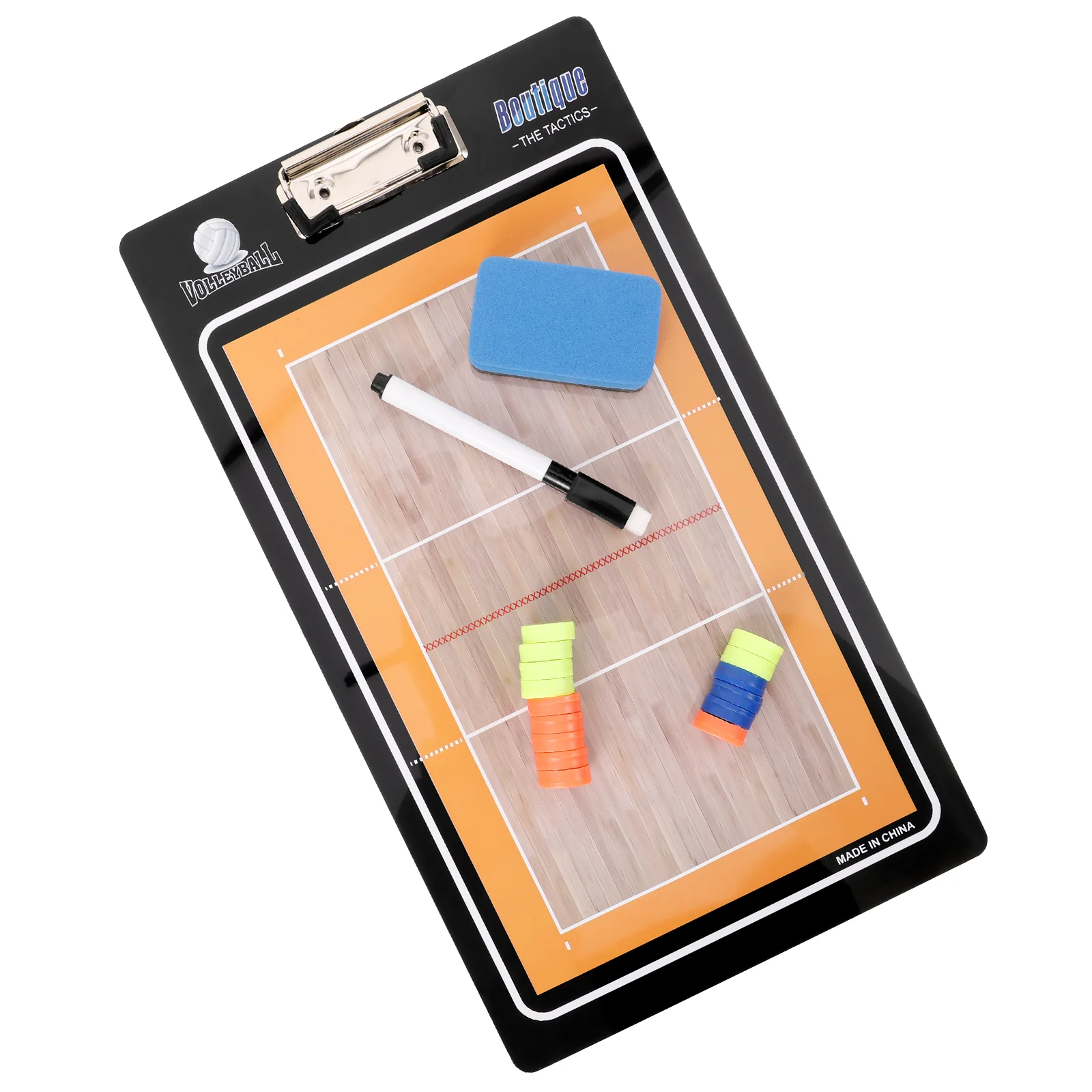 

Volleyball Board Sports Soccer Match Coaches Reusable Writing Demo Training