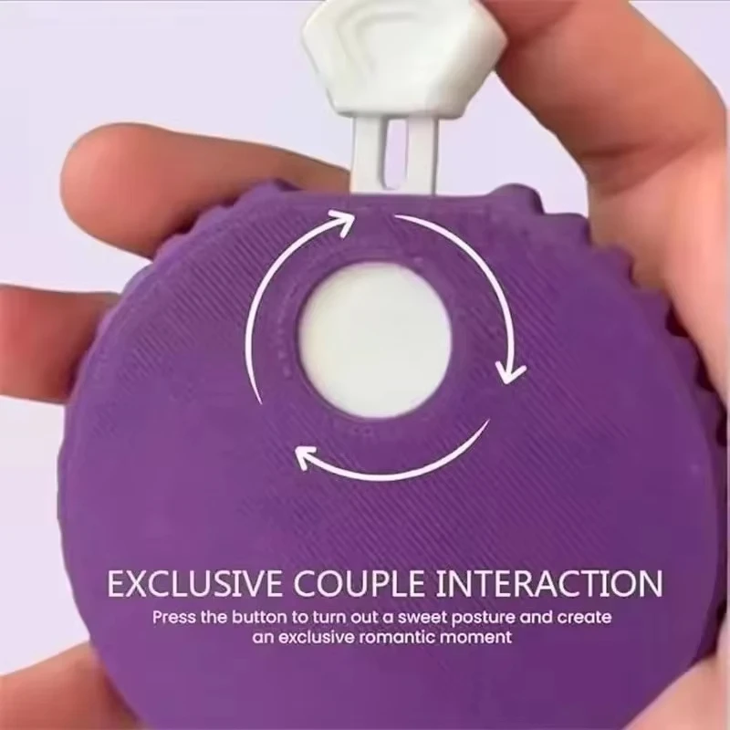 Sexy Love Game Roulette Toys Sexy Feeling Color Patterns Game Roulette Date Night Game Gift Roulette Toys