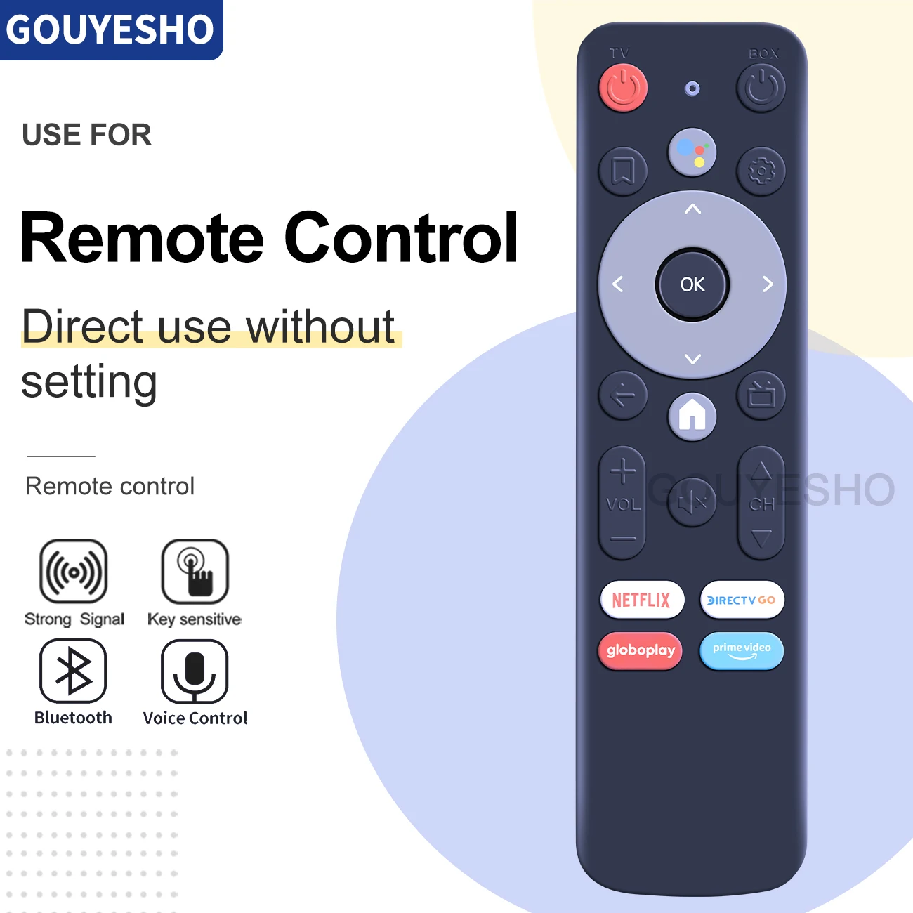 New Remote Control for ELSYS Etri01 Internet Full Hd Smart Tv stick Tv Box