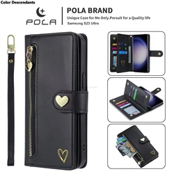 Nova Y91 Y90 Y71 Y70 Plus Y61 Flip Case For Huawei Nova 11 Ultra Wallet Leather Zipper Book Funda Nova 11i 8i 9 SE 10 Pro Cover