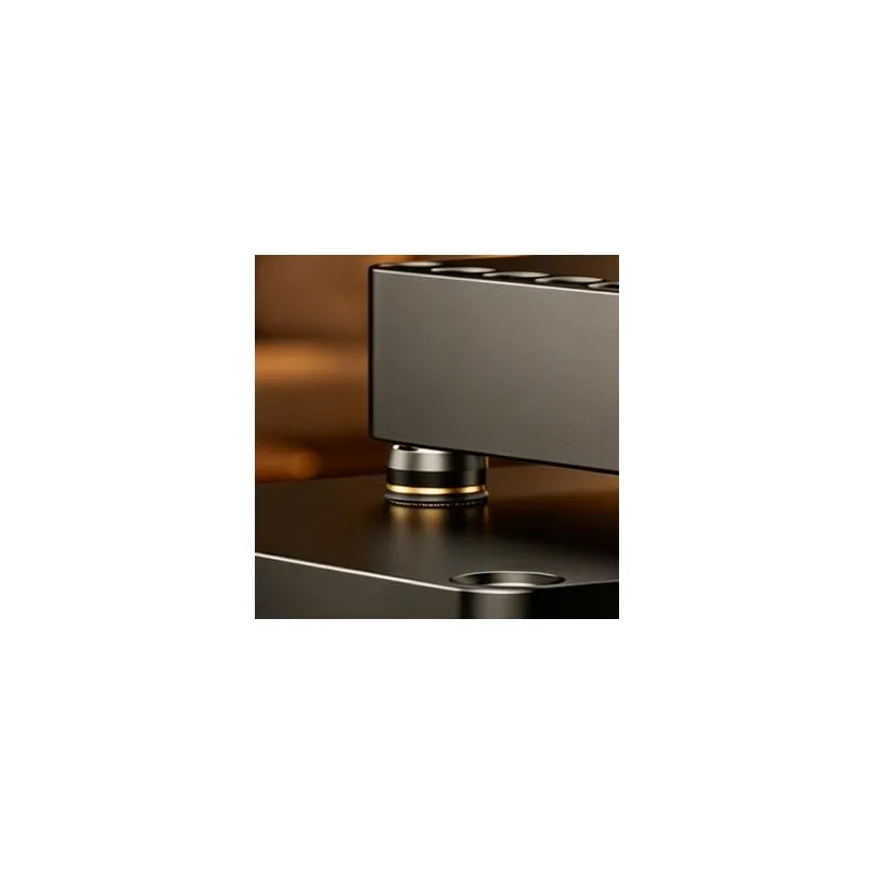 Speaker Isolation Stand Feet Stainless Steel Audio Isolation Feet 63x26mm Universal for HiFi Turntable Subwoofer Amplifier