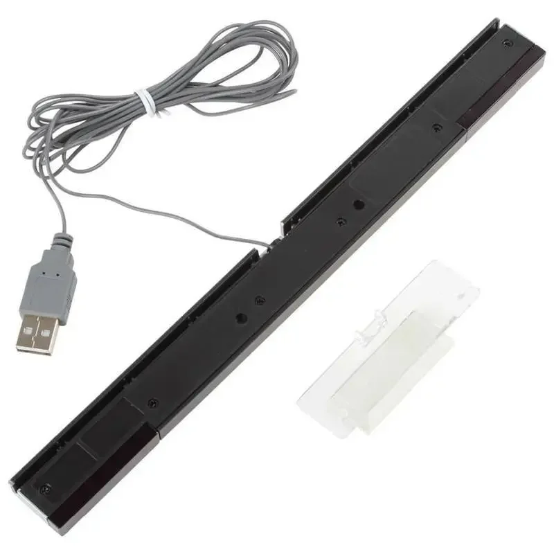 50pcs High Quality Sensor Bar Wired Receivers IR Signal Ray USB Plug Replacement for Nintendo Wii Remote