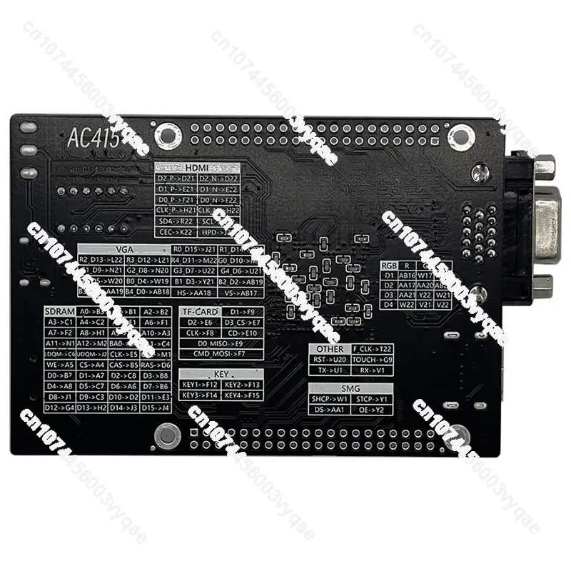 FPGA Development Board EP4CE15 HDMI VGA SDRAM Interface AC415