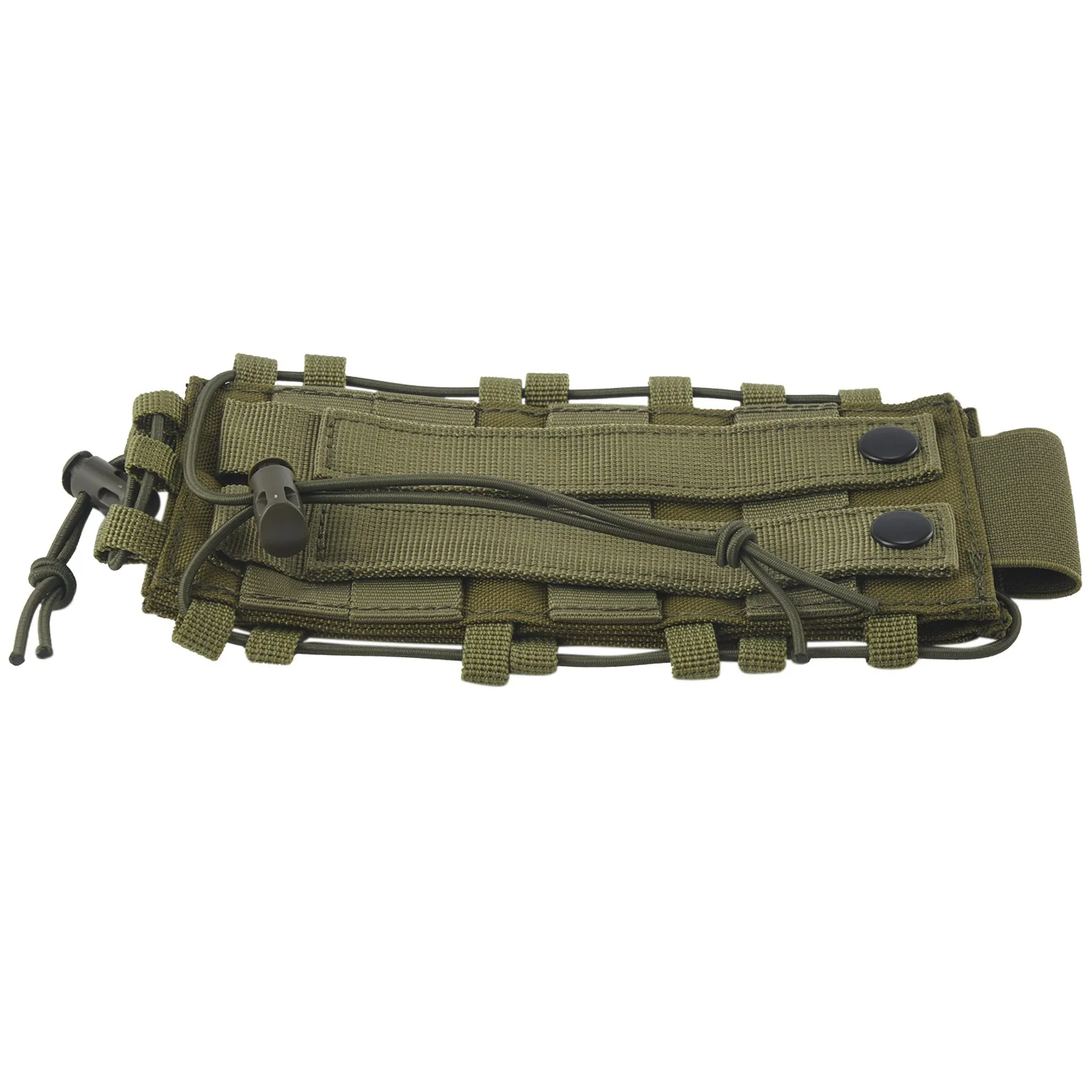 L71A Bottle Holder Drinking Bottle Pouch Nylon Molle Water Bottle Holder Durable For Cycling Running Outdoor Sports - Green