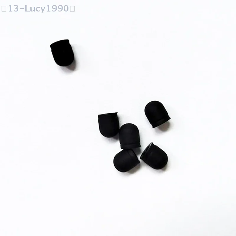 【CCA13】20 قطعة/المجموعة/مجموعة من أطراف القلم البديلة الناعمة بأحجام متعددة من السيليكون غطاء مناقير الشاشة بالسعة غطاء مطاطي