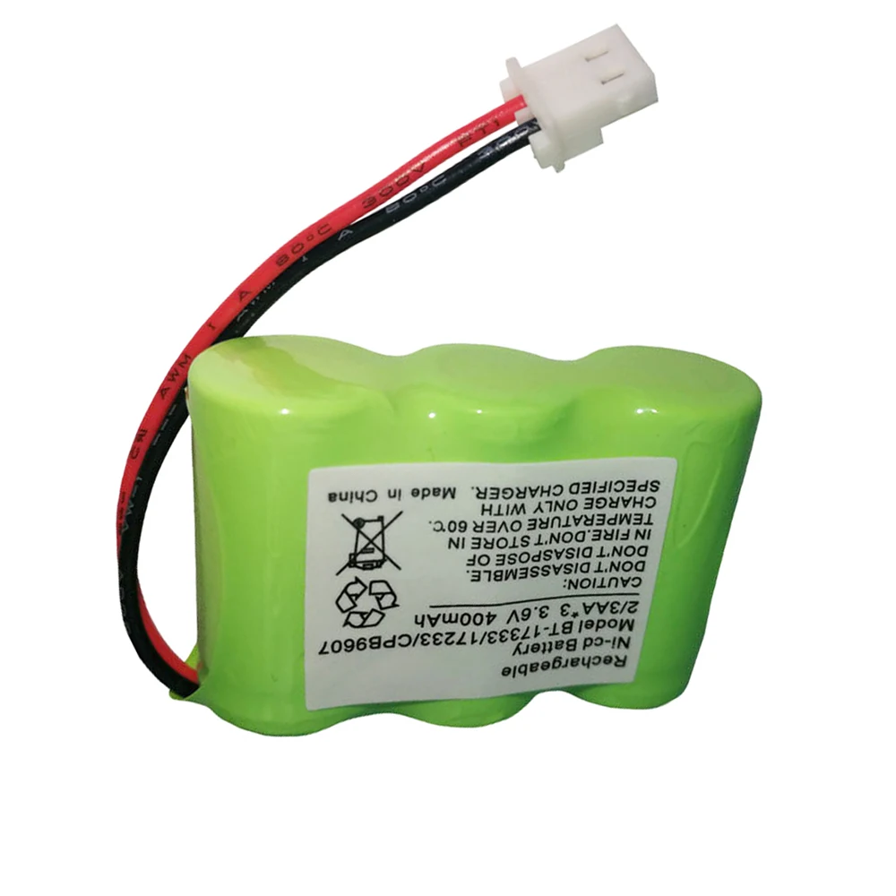 1-10 PCS Zamienna bateria Ni-CD 3,6 V 400 mah Bateria do BT17333 BT- 163345   BT27333 Bateria 3,6 V 2/3 AA hurtowo