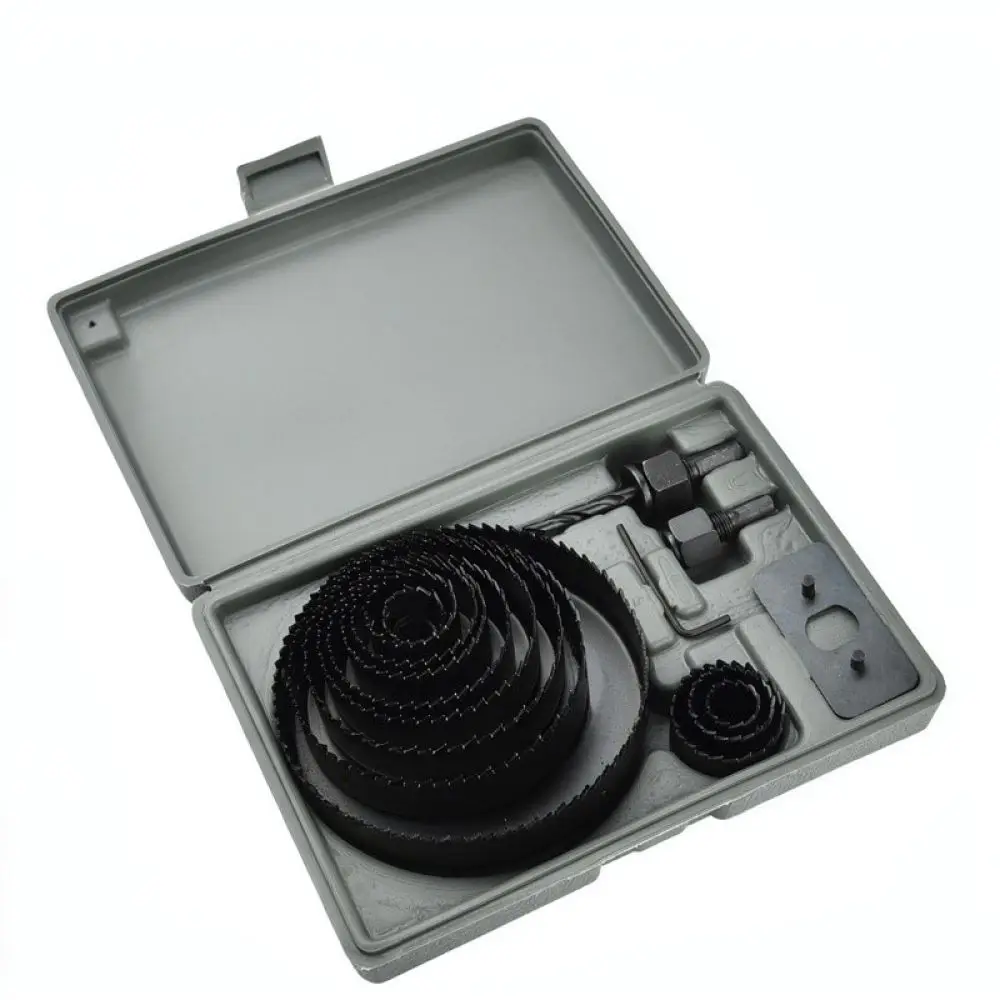 Carbon Steel Woodworking Hole Saw Set For DZT Drill Bits Tool For Plasterboard Cutting Professional Carpentry