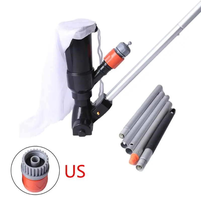 Y1UB Cleaner Swimming Pool Vacuum Jet Sections Suction Tip Connector Portable Detachable Cleaning Tool