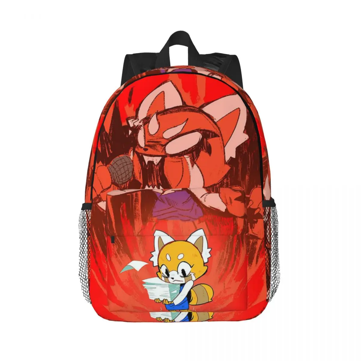 

Cartoon Popular Aggretsuko Backpack Hot Sale Daypack Large Capacity Boys Girls BookBag Shoulder Bags for Men Women School Bag
